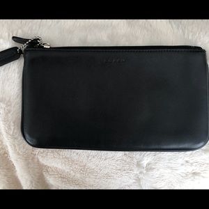 Coach leather pouch